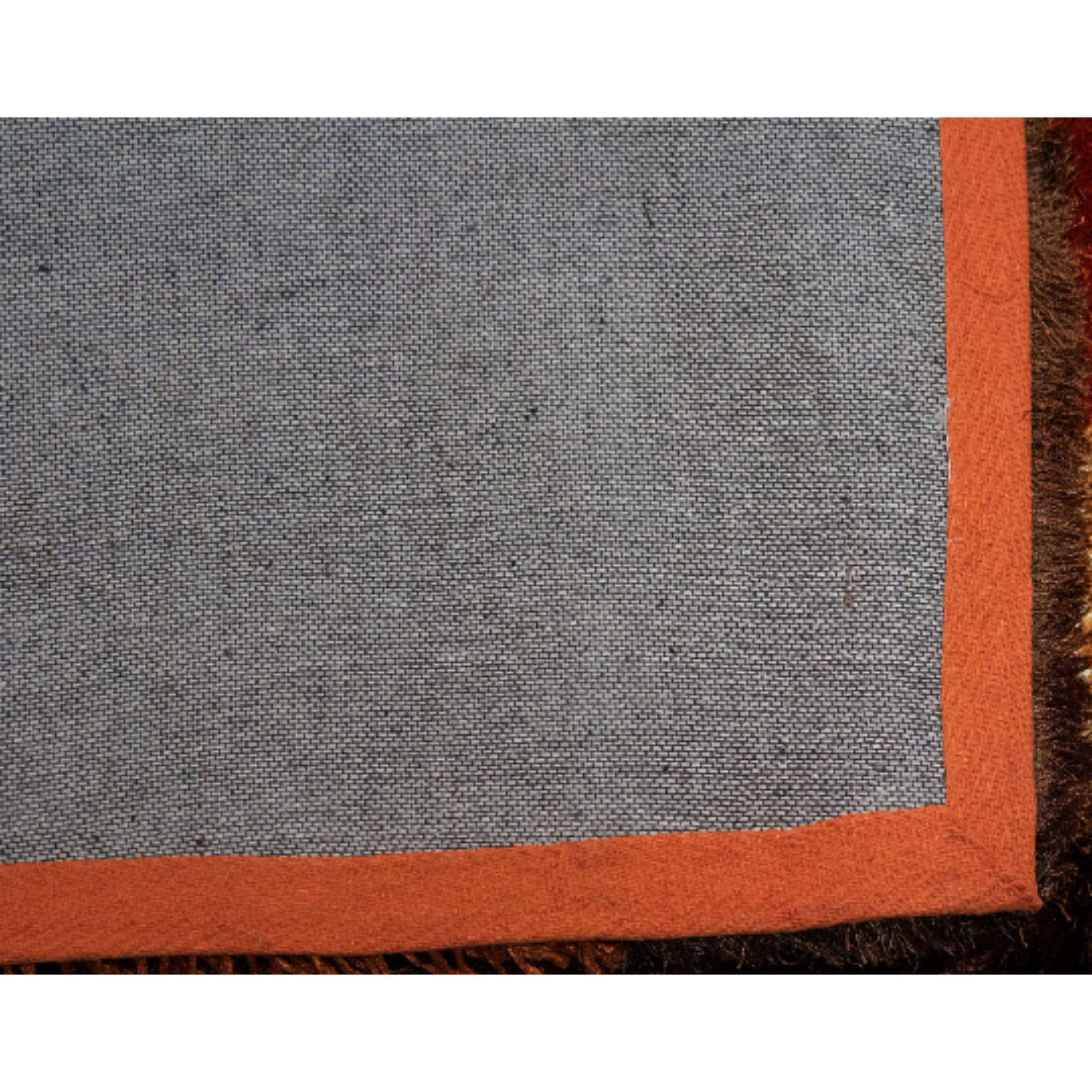 Rugberry 8x10 3D Area Rug 1inch Pile Modern Abstract Shag Carpet On