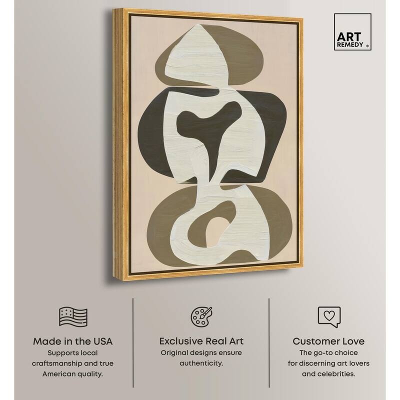 Shapes of Sage II Canvas by Art Remedy
