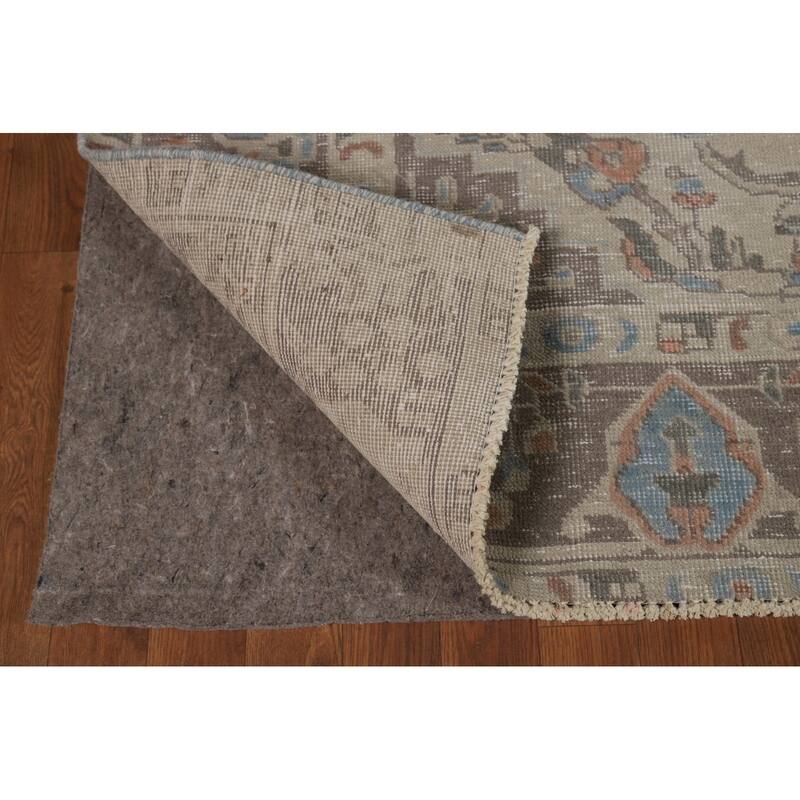 Traditional Tabriz Persian Area Rug Hand-Knotted Bedroom Wool Carpet - 6'5"x 8'11"