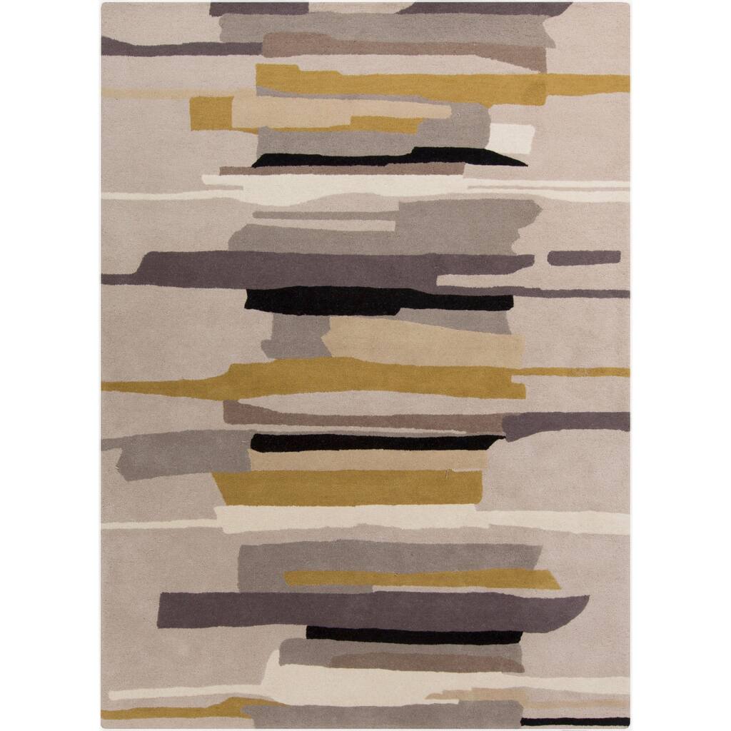 Hand-Tufted Johnny Stripe Indoor Area Rug