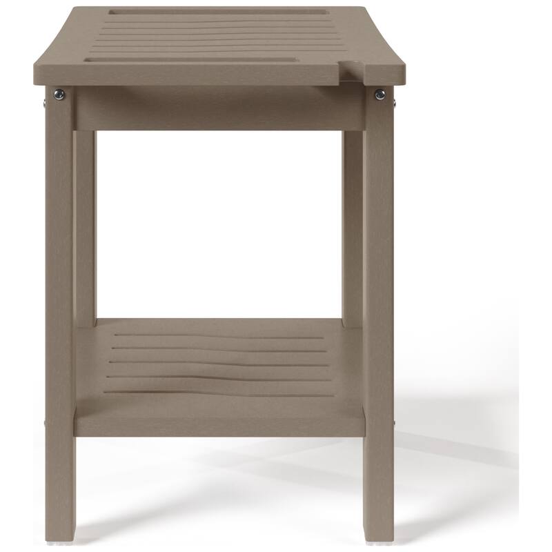 Anapolis Poly Shower Bench