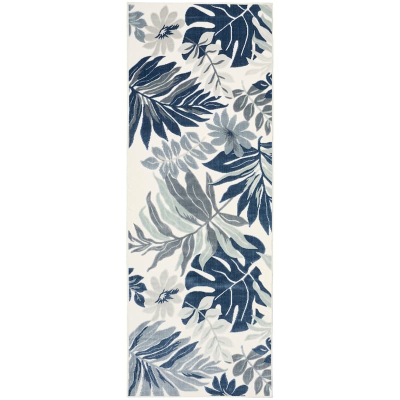 Nourison Suncoast Indoor/Outdoor Tropical Floral Area Rug