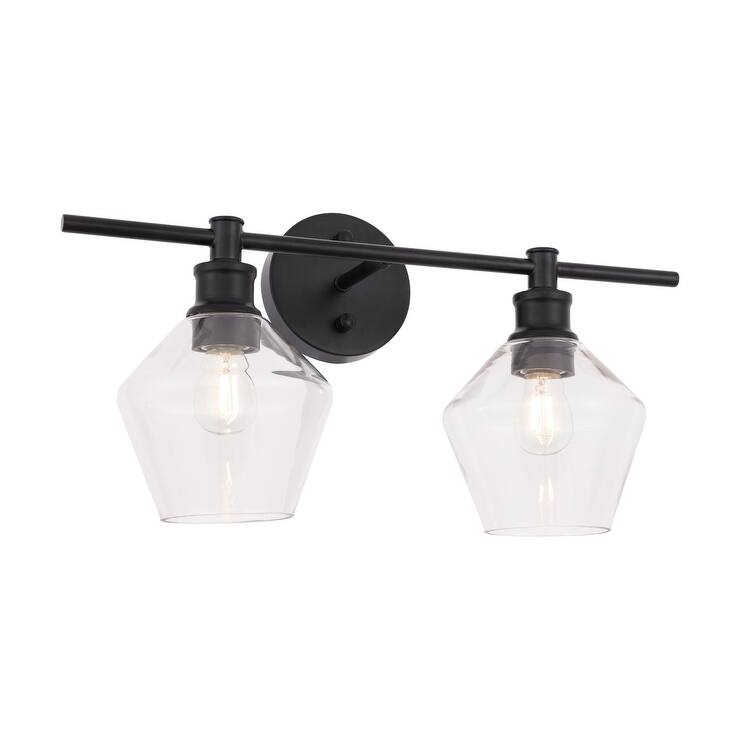 Gerald 2-Light Wall Sconce - 19.1/10.2 - 19.1/10.2