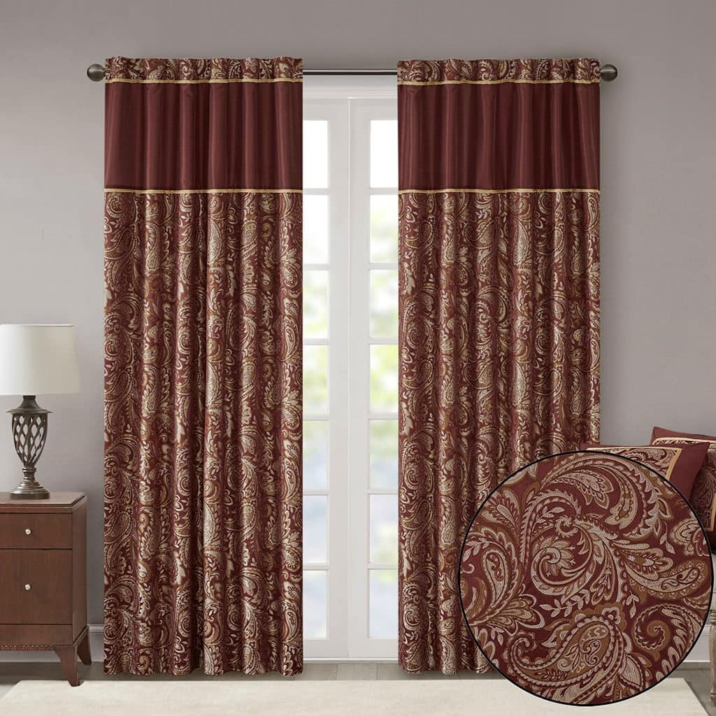 Jacquard Curtain Panel