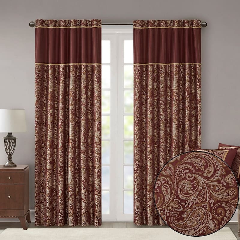 Jacquard Curtain Panel