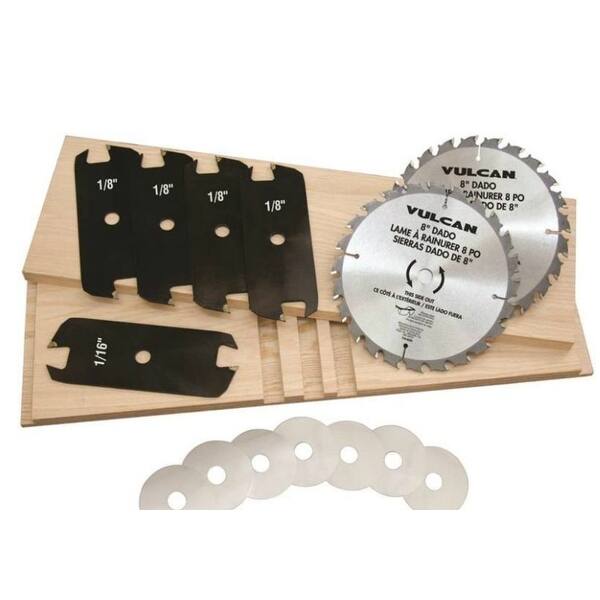 Shop Vulcan 416371or Dado Saw Blade Set 8 Overstock 13520641