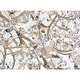 preview thumbnail 14 of 24, Jojospring Dalia Elegant Indoor 3-light Crystal Flush Mount 15.8 inches in diameter and 11.8 inches in height