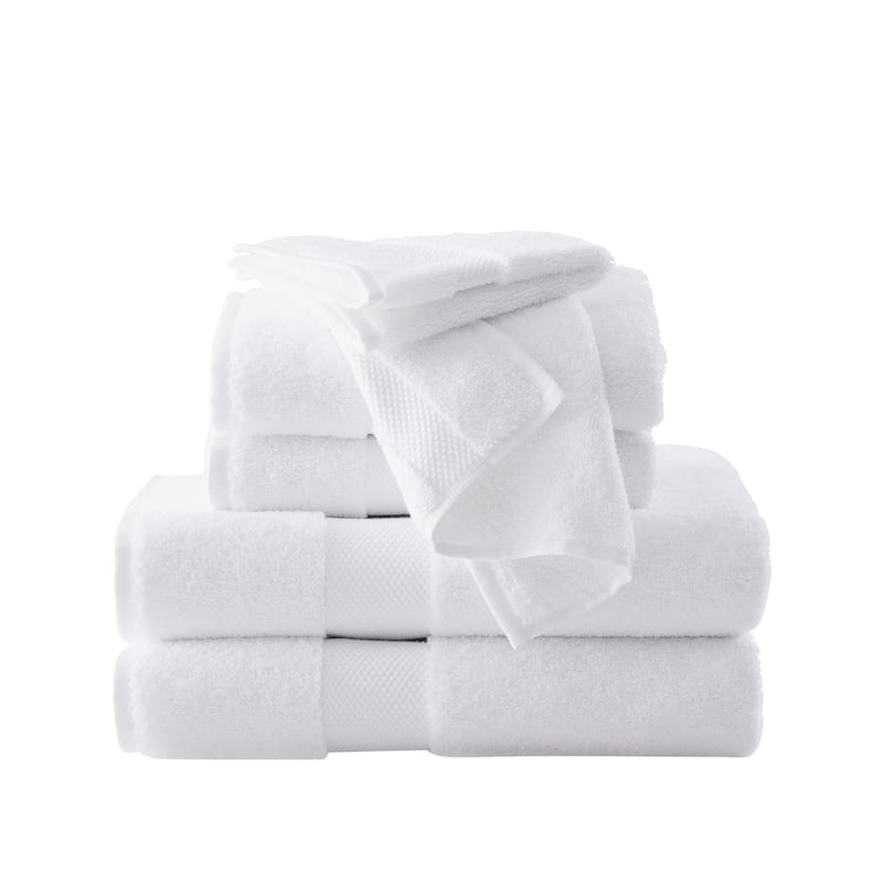 Brooklyn Loom Solid Turkish Cotton 6 Piece Towel Set