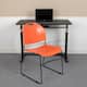 Option Orange Plastic/Black Frame