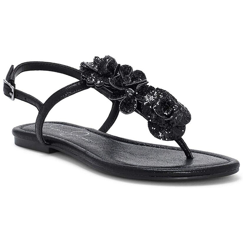 jessica simpson kelanna embellished flat sandals