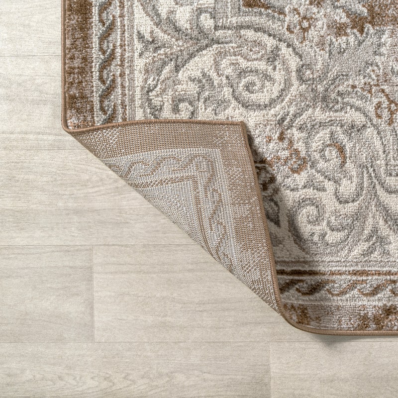 JONATHAN Y Amir Cottage Medallion Area Rug
