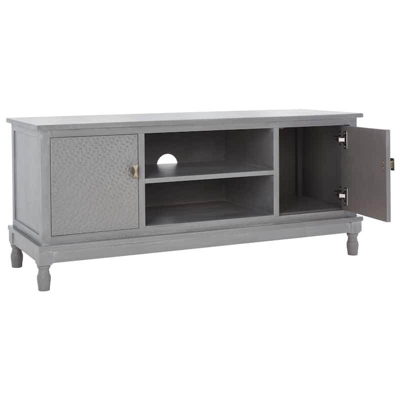SAFAVIEH Halton 2 Door 1 Shelf Media Stand - 47" W x 16" D x 20" H
