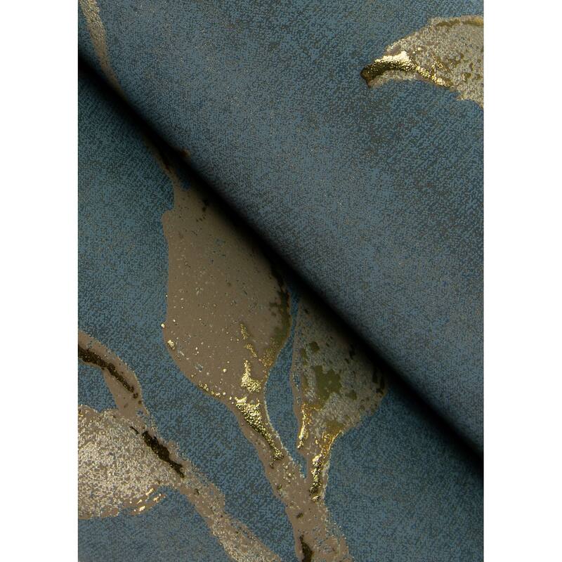 A-Street Prints Kupari Blue Trail Wallpaper