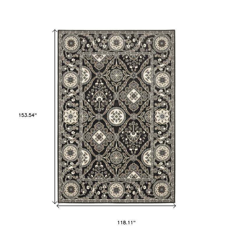 HomeRootsOriental Traditional Rectangle Area Rug