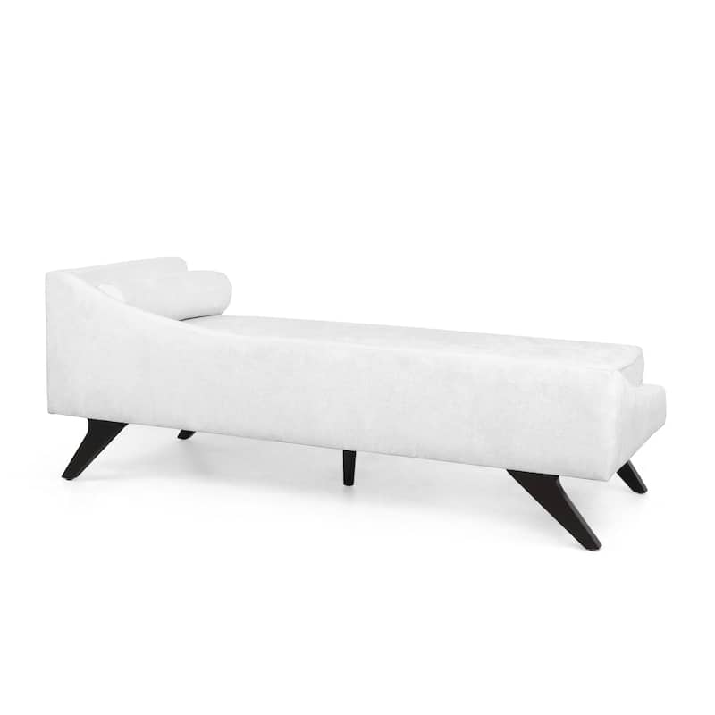 Cagle Mid-century Modern Chaise Lounge by Christopher Knight Home - 68.00" L x 27.50" W x 25.00" H