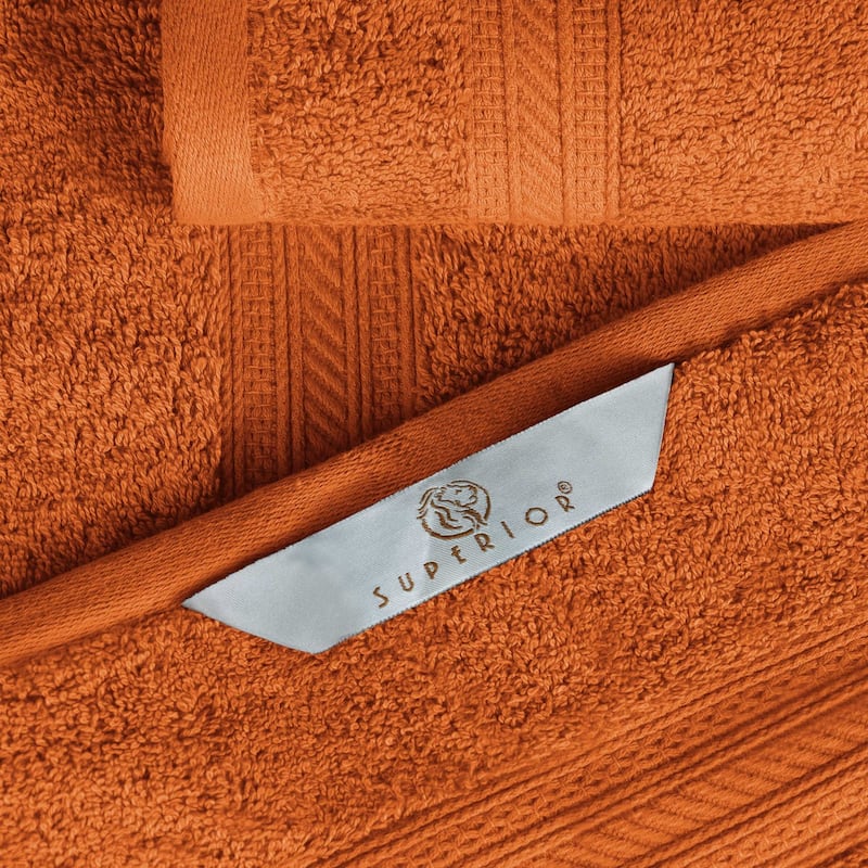 Superior Long Staple Combed Cotton Solid Bath Sheet - (Set of 2)