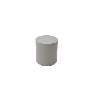 Elementi Home Rome Concrete Side Table - 17.7 X 17.7 X 20.3