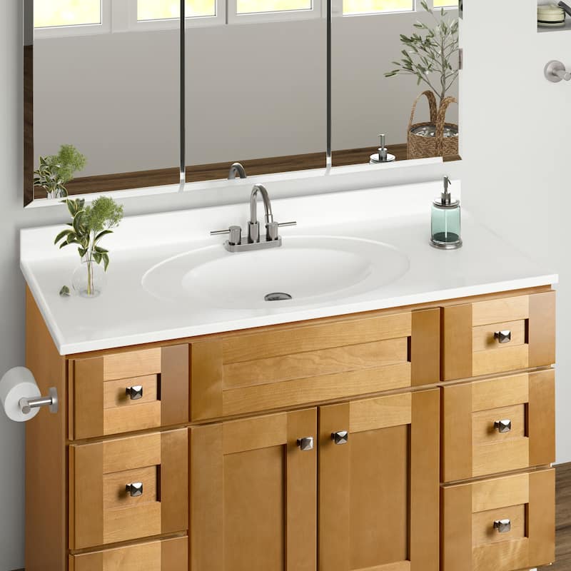 Design House 232017 Brookings 49" Free Standing Single Basin Vanity