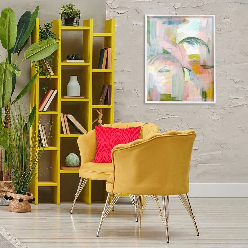 Stupell Palm City Abstraction Framed Giclee Art Design By Gemma Bardot