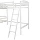 preview thumbnail 17 of 25, Modern Twin Size L Shaped Solid Pine Wood Bunk Bed with Full Length Guardrail and 2 Ladder
