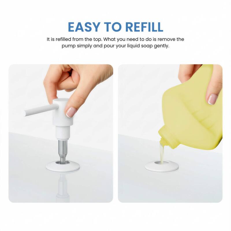 Kitchen Lead Free Solid B rass Construction Soap Dispenser