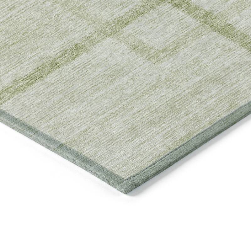 Machine Washable Indoor/ Outdoor Chantille Contemporary Geo Rug
