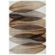 preview thumbnail 78 of 90, SAFAVIEH Hollywood Mergita Mid-Century Modern Abstract Rug 4' x 6' - Brown/Grey