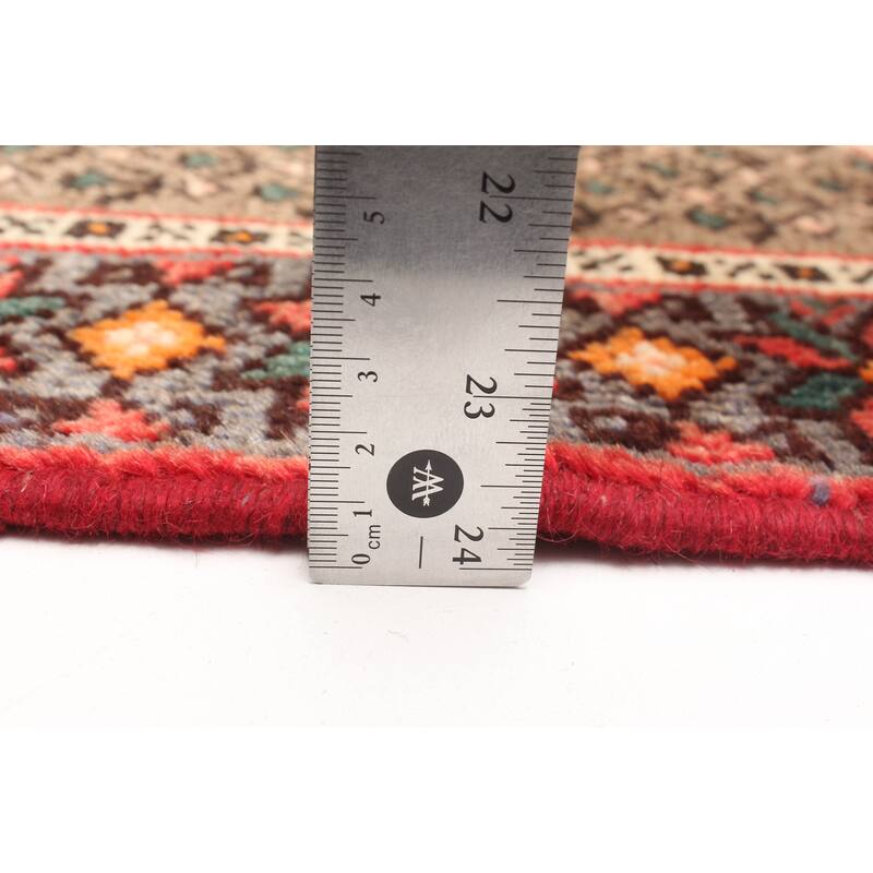 ECARPETGALLERY Hand-knotted Anadol Red Wool Rug - 4'2 x 6'5