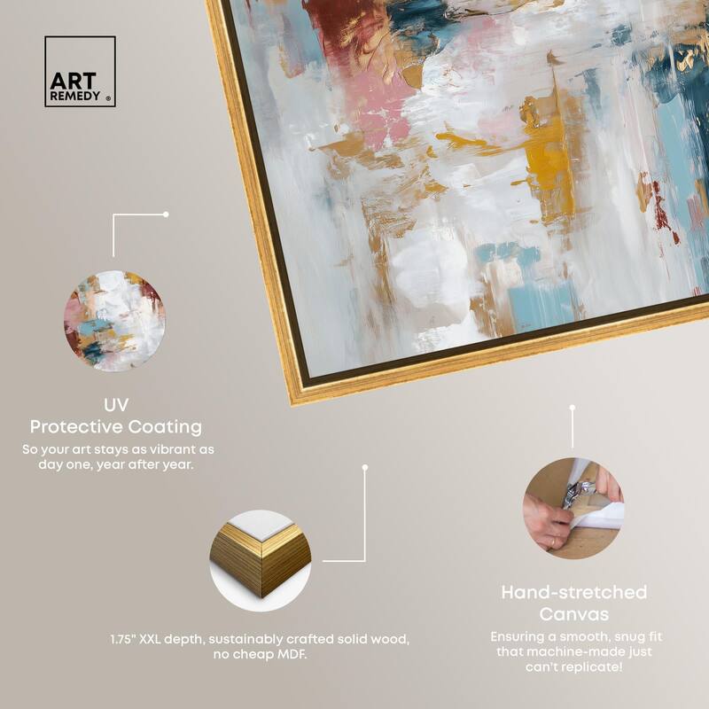 Warmth and cool II Canvas by Art Remedy