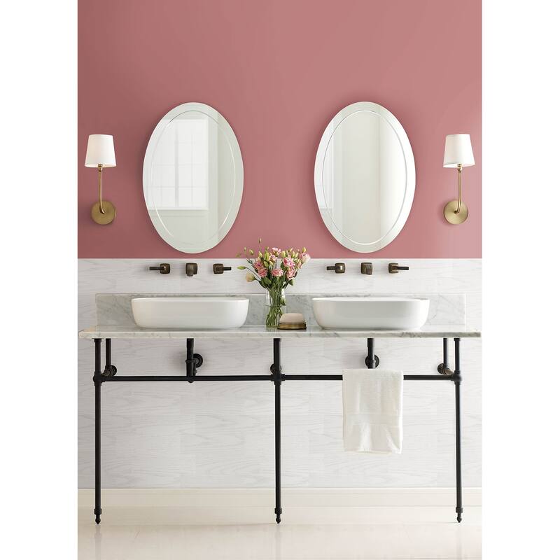 Faux Wood Whitewash Peel and Stick Wall Tiles