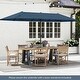 preview thumbnail 7 of 58, Gymax 13 FT Double-sided Patio Umbrella Outdoor Large Twin Size