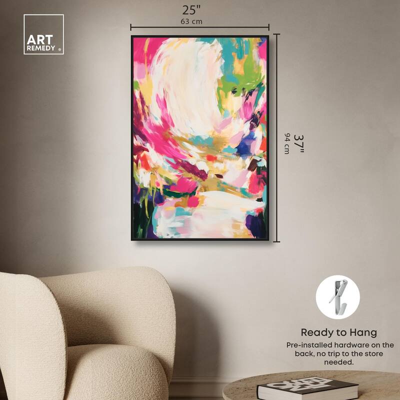 Deep Bloom II Canvas by Art Remedy