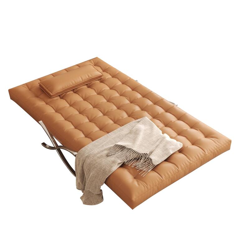 Romision Modern Foldable Sofa Bed with Metal Leg