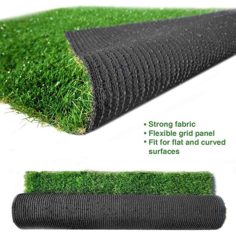 6FT x 10FT Artificial Turf for Dogs - Professional Large Outdoor Pet Lawn Mat with Drainage Holes - 6' x 7'