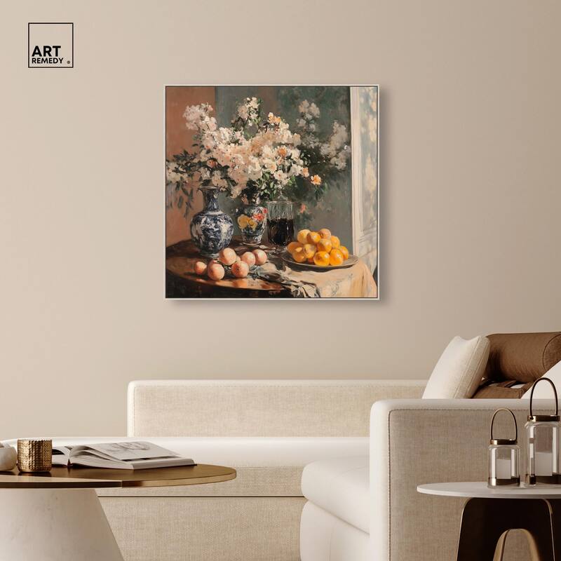 Afternoon Still Life Canvas by Art Remedy
