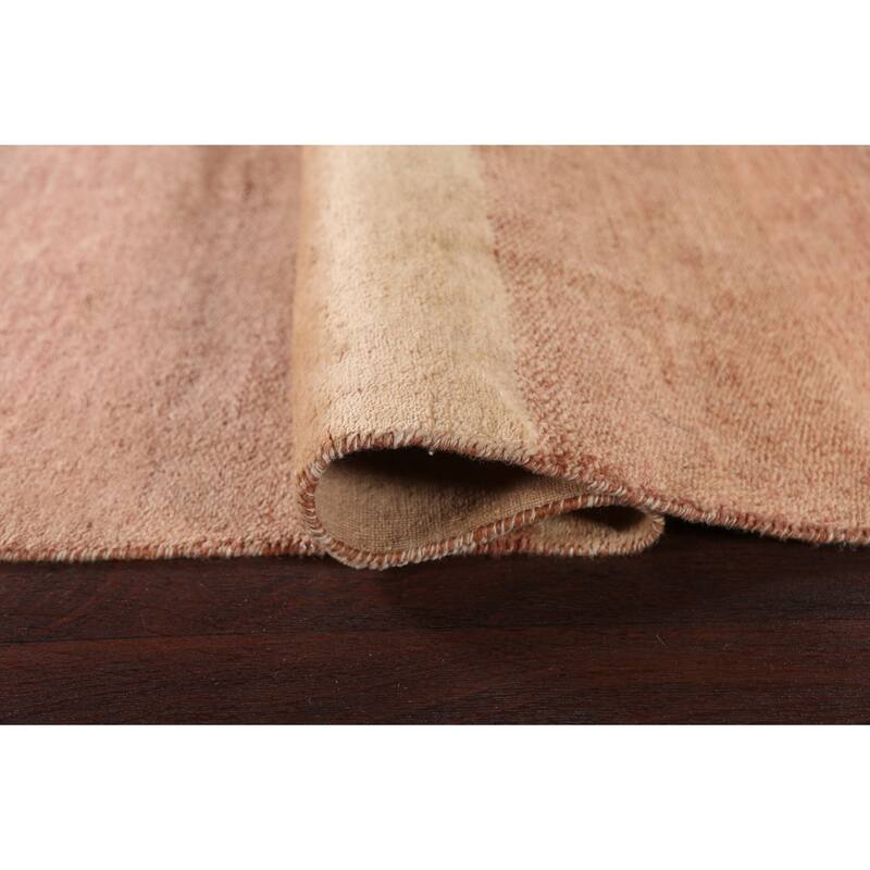 Contemporary Gabbeh Kashkoli Oriental Wool Runner Rug Handmade Carpet - 3'2" x 15'11"