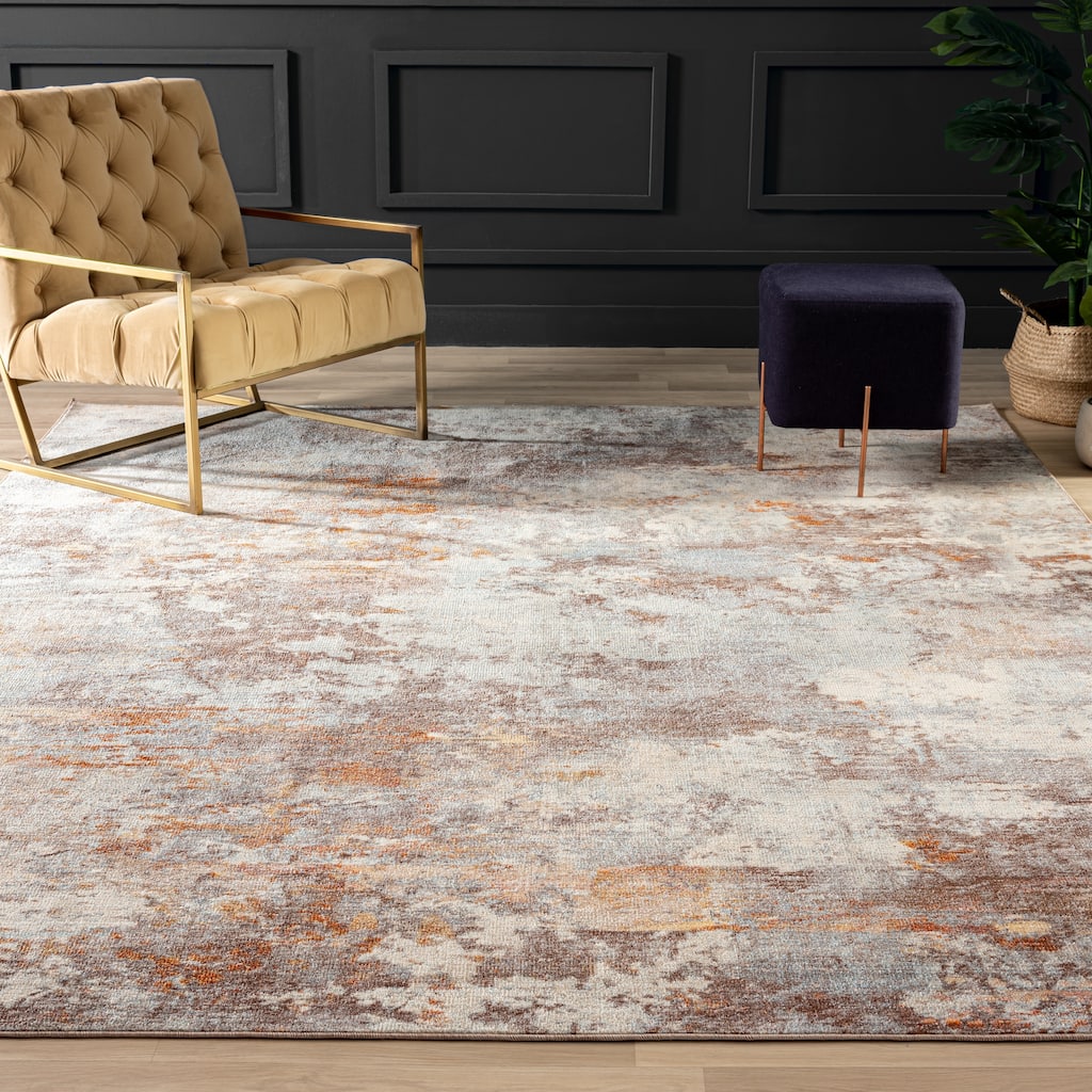 Earth/Sky Abstract Area Rug