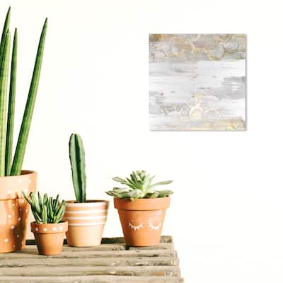 Wynwood Studio Canvas Abstract Elegance Gold and Metallic Gold Modern & Contemporary Wall Art Canvas Print