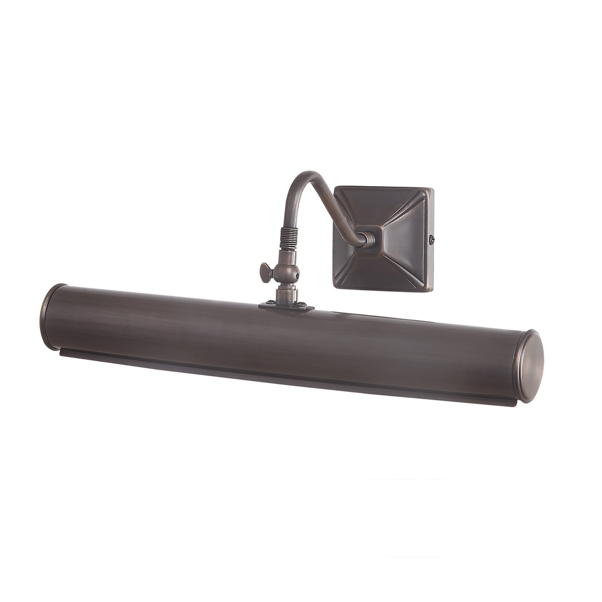 Leo 2 Light Large Picture Light in Dark Bronze - 5.5"h x 14"w x 8"d