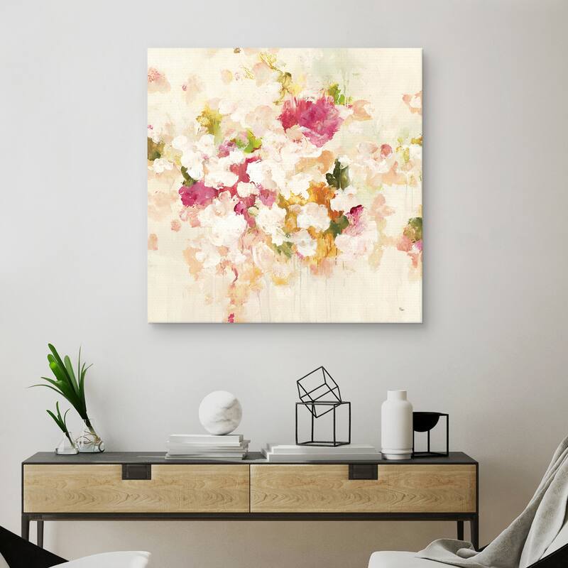 Floral Muse IV by Lisa Ridgers Canvas Art Print