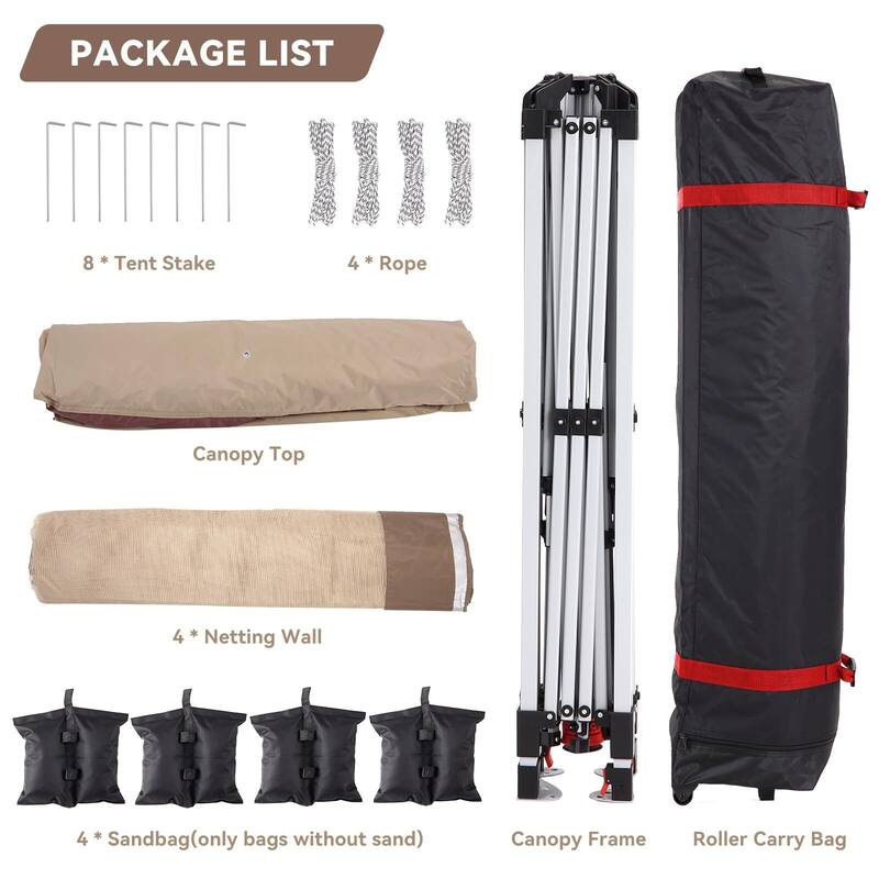 12'x12',11'x11' Gazebo Outdoor Pop up Canopy Tent