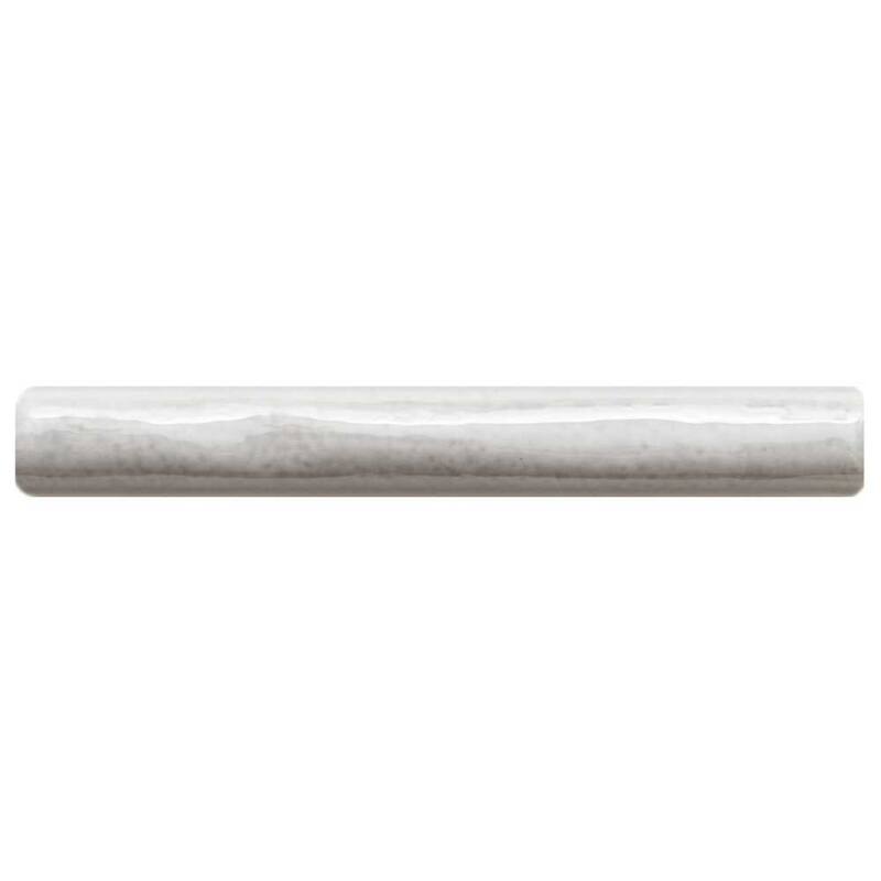 The Tile Life Talavera 1x6 Smoke Ceramic Pencil Wall Tile - 1 x 6 - 1 Piece