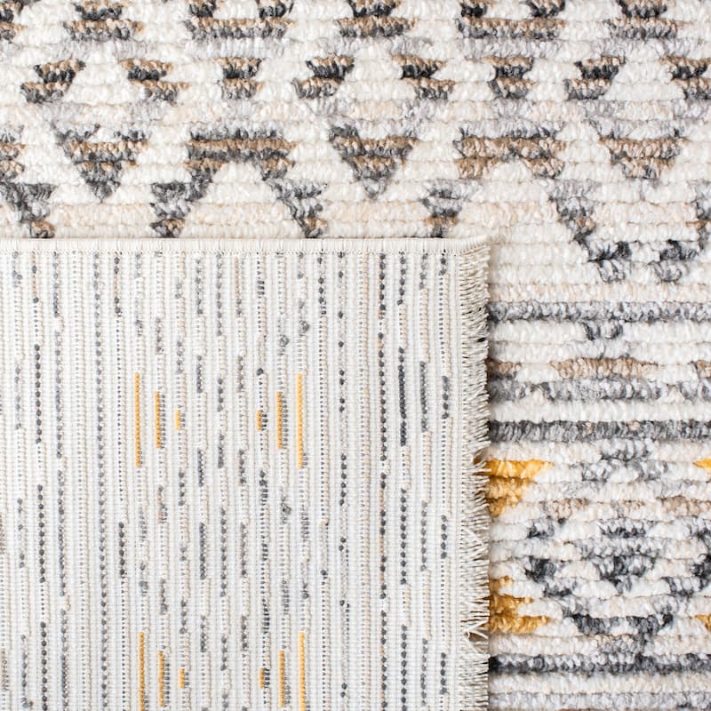 SAFAVIEH Sedona Elmire Boho Tribal Fringe Rug
