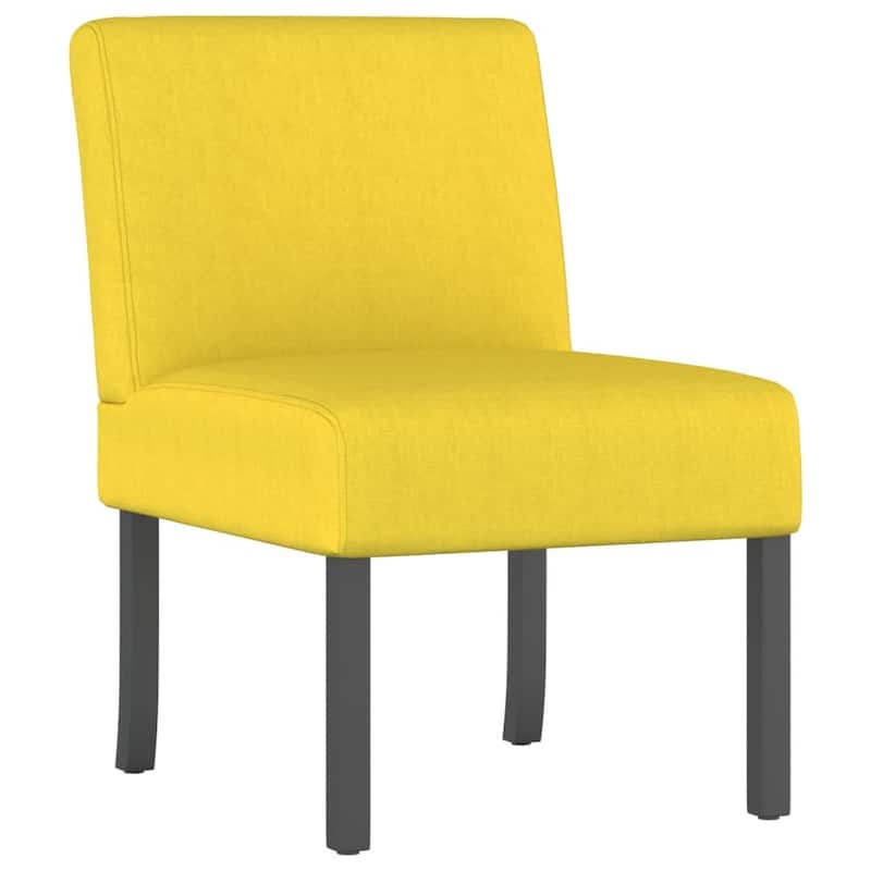 vidaXL Slipper Chair different color Fabric - 18.9" x 25.2" x 28.3"