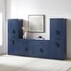 preview thumbnail 5 of 10, Crosley Isla 3-Piece Sideboard And Pantry Set- Sideboard & 2 Pantries