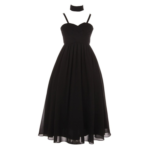 Black Junior Bridesmaid Dresses