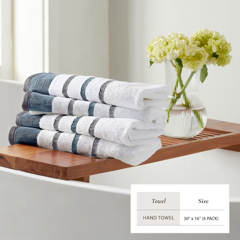 Linery & Co. Luxury Cotton Decorative Towel Set.