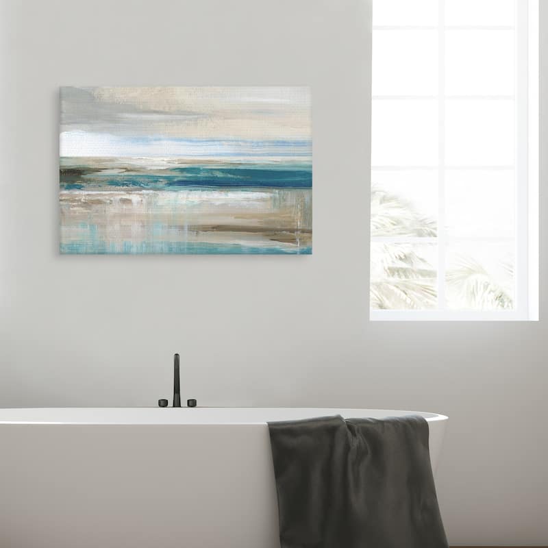 Abstract Sea by Nan Canvas Art Print