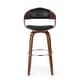 preview thumbnail 4 of 10, Wooden High Swivel Barstool Counter Stool Dining Chair Reception Chair