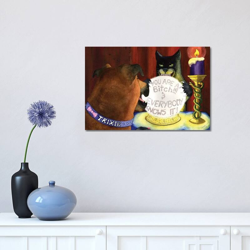 iCanvas "The Spirits Never Lie" by Catherine G McElroy Canvas Print - 12x18x1.5